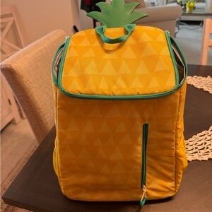 Target Pineapple Yellow and Green Kids Backpack